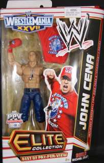JOHN CENA   WWE BEST OF PAY PER VIEW ELITE EXCLUSIVE TOY WRESTLING 