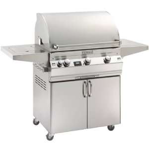   Freestanding Grill with Left Side Infrared Burner   Natural Gas