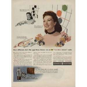   NBC  1944 General Electric FM Radio ad, A1334 