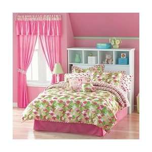  QUEEN KAMMIE pink green camouflage Bedding Set