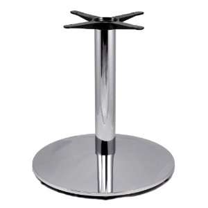  C28 Chrome Table Base   Counter Height