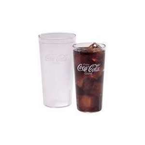   32 Oz. Coca cola Plastic Tumbler, Clear   32CC152