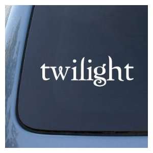 TWILIGHT LOGO   Edward Cullen Vinyl Decal Sticker #1655  Vinyl Color 