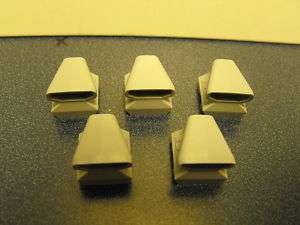 Lego Lot Of 5 Light Gray Hood Scoops Car Or Truck  