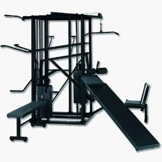   Multi gyms   American 8 System black Frame