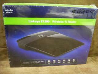 Cisco Linksys E1200 Wireless N Router Rtl $59  