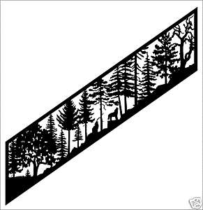 Balcony Panels Log Home Staircase Rails Coyote Trees  