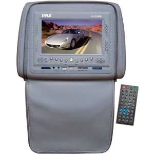 com Adjustable Headrest 7 TFT/LCD Monitor with Built in DVD Player 