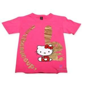  Hello Kitty Dark Pink Bunny T Shirt (WM) Toys & Games
