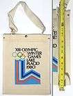 1980 Lake Placid Olympic Winter Game tote bag  