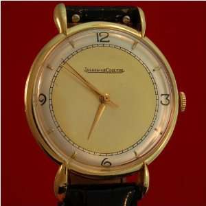  Vintage/Antique watch Mens Jaeger LeCoultre 18k Gold 