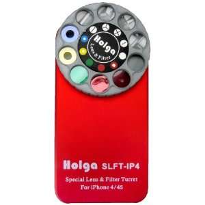  Holga 400140 Lens Case for iPhone 4/4s   Red Camera 