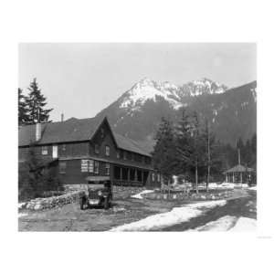  Willys Knight at Longmire Lodge Photograph   Seattle, WA 