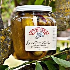 64 Fl Oz Spicy Dill Pickle  Grocery & Gourmet Food