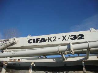Mack/Cifa K2 32M/X Concrete Pump Truck Mack/Cifa K2 32M/X Concrete 