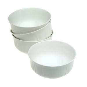  Mikasa Antique White 6 Inch Cereal Bowls, Set of 4 