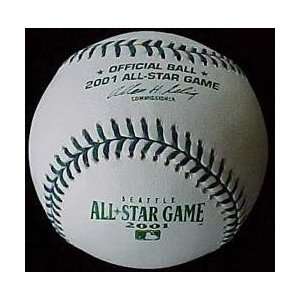  2001 Official Rawlings All Star Baseball Seattle   MLB 