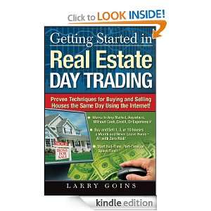 Getting Started in Real Estate Day Trading Proven Techniques for 