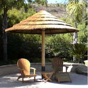  9 ft African Reed Thatch Palapa Umbrella Kit