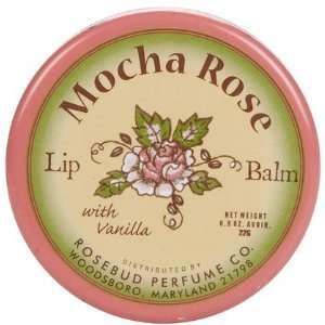  Rosebud Perfume Co. Lip Balm Mocha Rose (Quantity of 4 