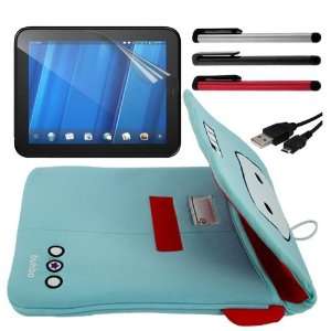 Premium Roro the Robot Memory Foam Case(10.1 inch)+HP Touch Pad Tablet 