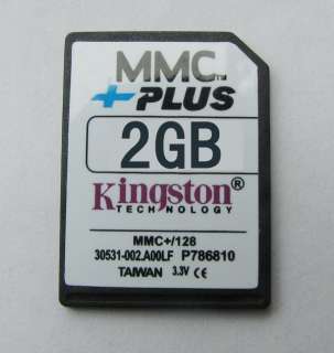 2GB King ston MMC +Plus Card MultiMedia Memory Card NEW  