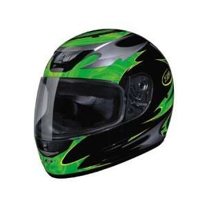  Z1R Stance Vertigo Full Face Helmet X Small  Green 