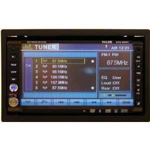 Dts 660w In dash Double Din Touch Screen Monitor with Built in Dvd/cd 