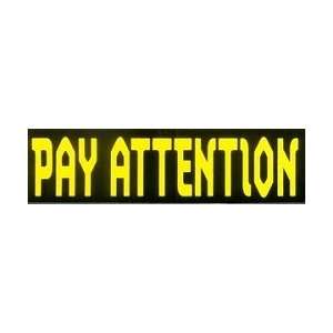  Infamous Network   Pay Attention   Mini Stickers 1.5 in x 