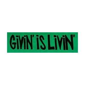  Infamous Network   Givin Is Livin   Mini Stickers 1.5 in x 