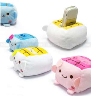 New Cute Mobile Cell Phone Tofu Holder Seat Stand Japan  