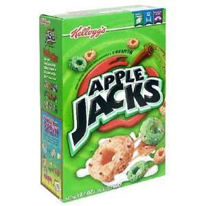 Kelloggs Apple Jacks, 19.1 Ounce Boxes (Pack of 6)  