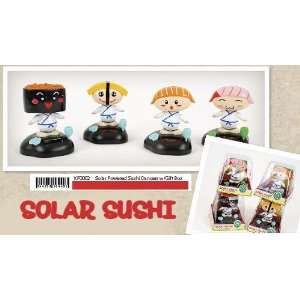 JAPANESE SUSHI KIDS Solar Powered Figurines THEY MOVE  