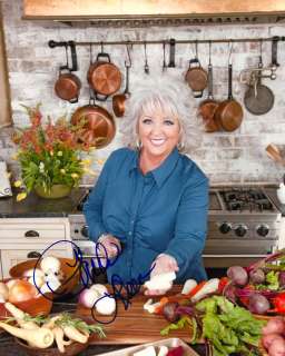   by television chef paula deen signed in person by on december 5th