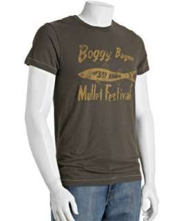 Tailgate Clothing Company earth brown Boggy Bayou crewneck t shirt 