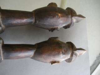 Twin headed double slit drum from Congo or Angola 22 in  