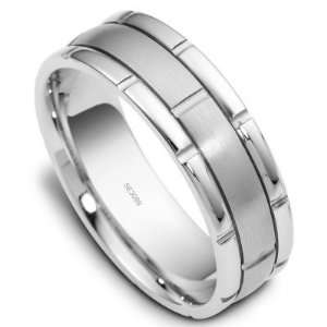   Band Ring with Design, Comfort Fit Style SE3089PT, Finger Size 14½