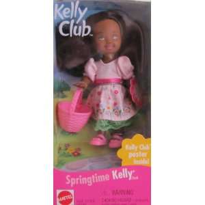  Barbie SPRINGTIME KELLY Doll AA w Kelly Club Poster (2000 