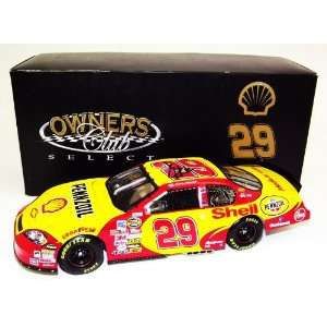  2007 Kevin Harvick #29 Shell Owners Club 1/24 Diecast 