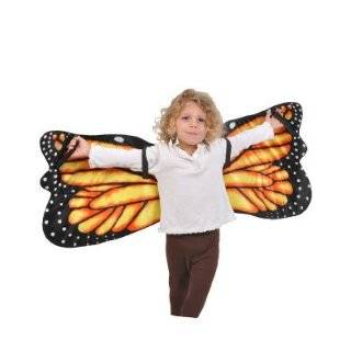 Monarch Butterfly Plush Costume Wings by Adventure Kids One Size Fits 