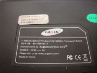 Augen OE A736 E GO 7 TFT LCD 2GB USB PC Netbooks AS IS*  