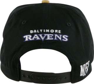 Baltimore Ravens NFL Slash Snapback Hat  