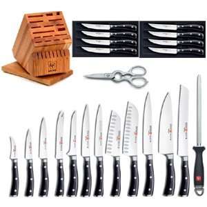    Wusthof Deluxe Block Knife Block Set 23 Piece