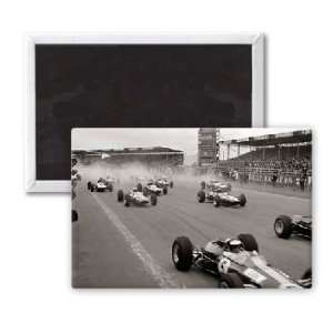  British Grand Prix at Siverstone   3x2 inch Fridge Magnet 