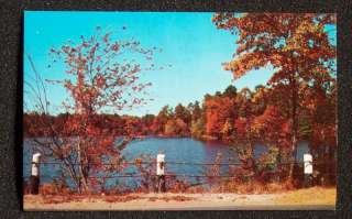 1960s Autumn Little Pine Lake Sapp Browns Mills NJ PC  