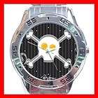 Egg Fryer Cross Skull Bones Sports Metal Wrist Watch New 31361945