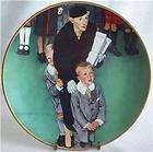 Norman Rockwell   Collector Plate Men About Town  