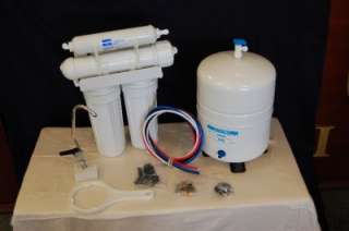 Reverse Osmosis Water Filter Systems 4 stage 36 GPD  