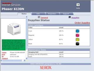 Xerox Phaser 6125/N Color Laser Printer