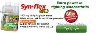 1500 premium liquid glucosamine over 1 million bottles sold worldwide